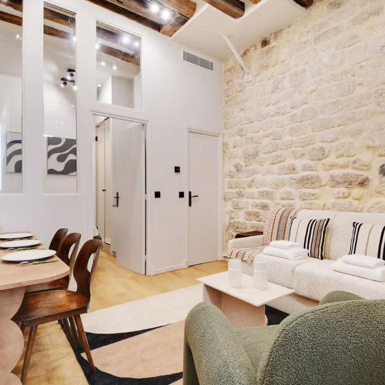 Les Halles - Grands Boulevards Stylish 2BR - 6P - Appartement - 6