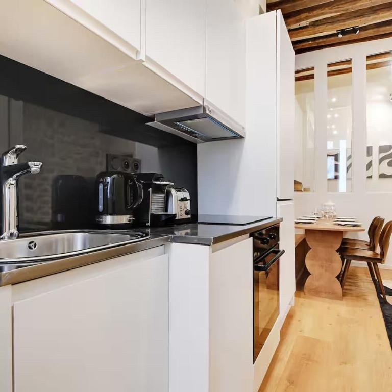 Les Halles - Grands Boulevards Stylish 2BR - 6P - Appartement - 7
