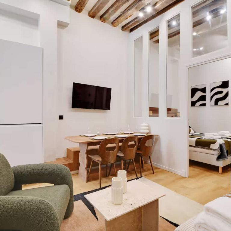 Les Halles - Grands Boulevards Stylish 2BR - 6P - Appartement - 8