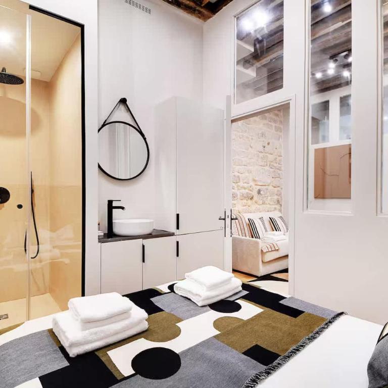 Les Halles - Grands Boulevards Stylish 2BR - 6P - Appartement - 15