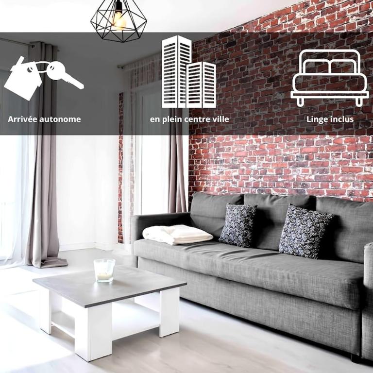 Pearl of Amiens center, Train station, Parking - One-Bedroom Apartment - 1