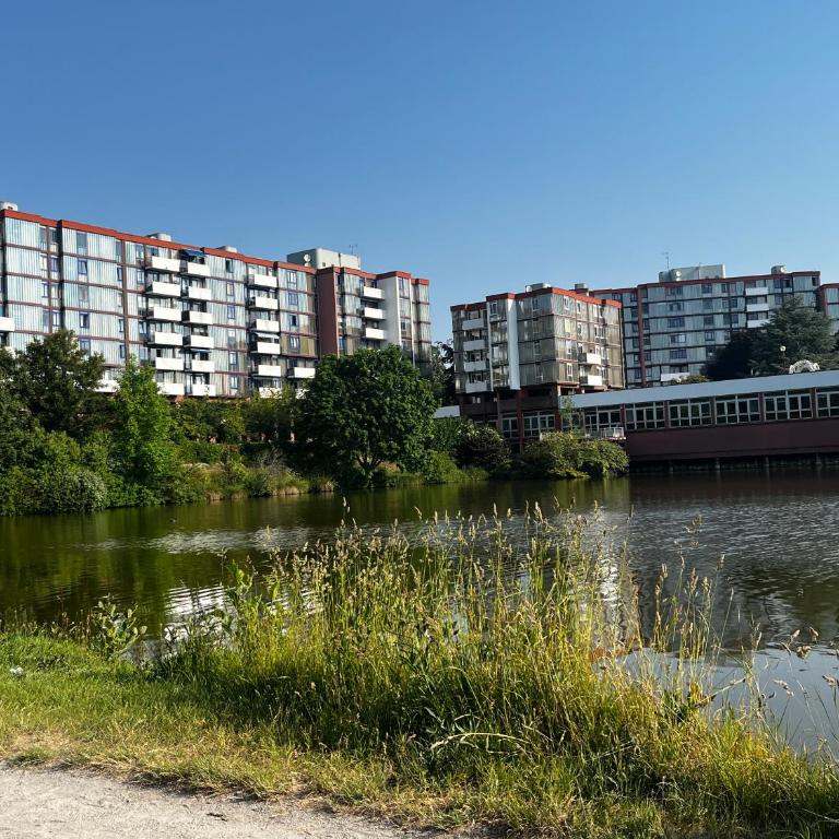 Pearl of Amiens center, Train station, Parking - One-Bedroom Apartment with Lake View - 23