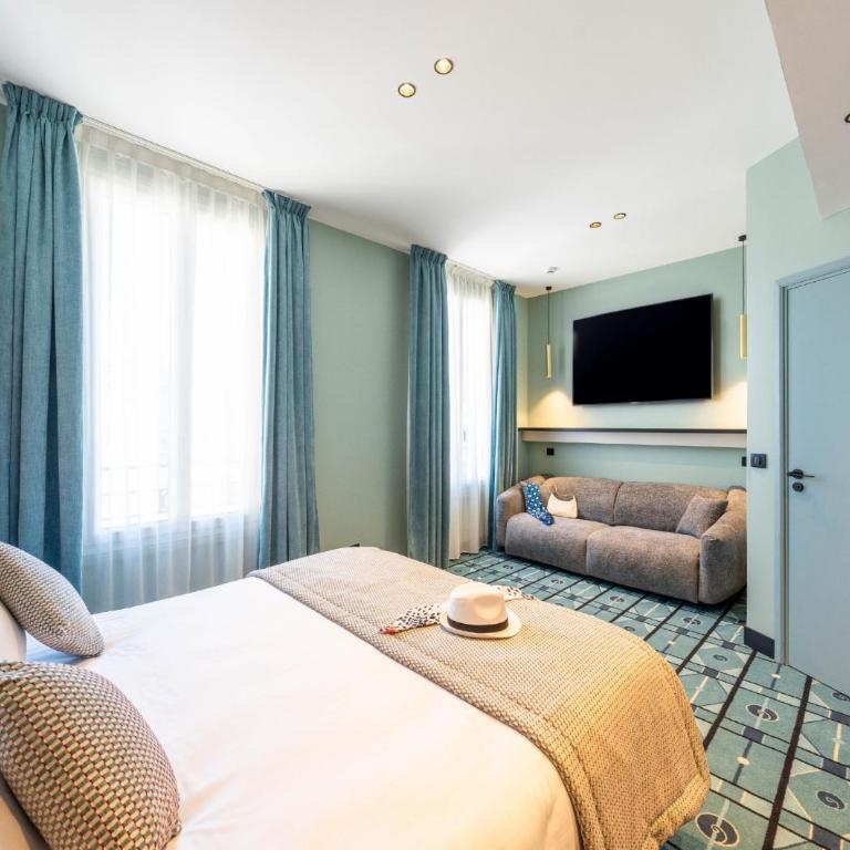 Hôtel CASA MOHO - Juan-Les-Pins - Chambre Familiale Deluxe - 7