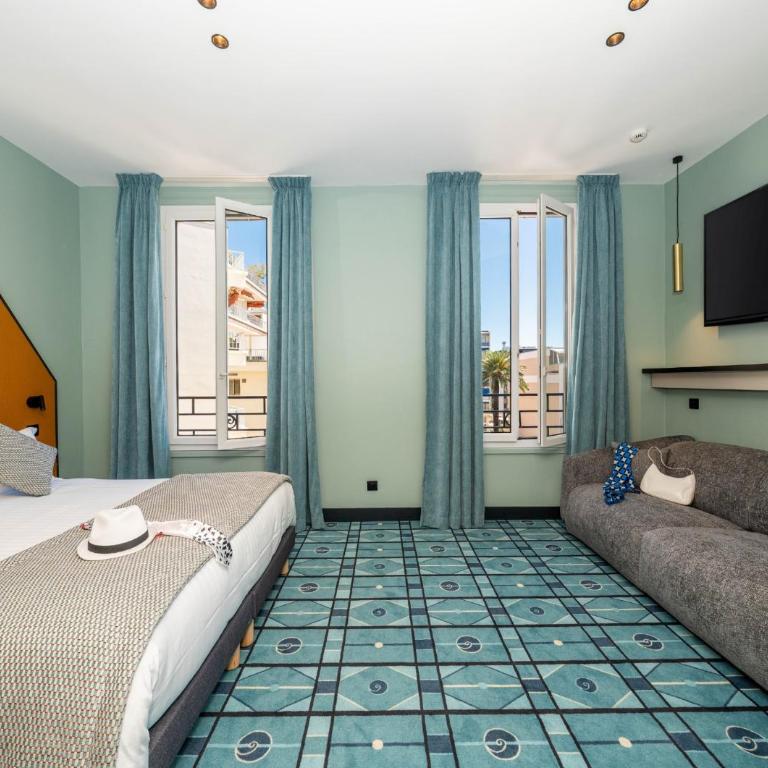 Hôtel CASA MOHO - Juan-Les-Pins - Chambre Familiale Deluxe - 10