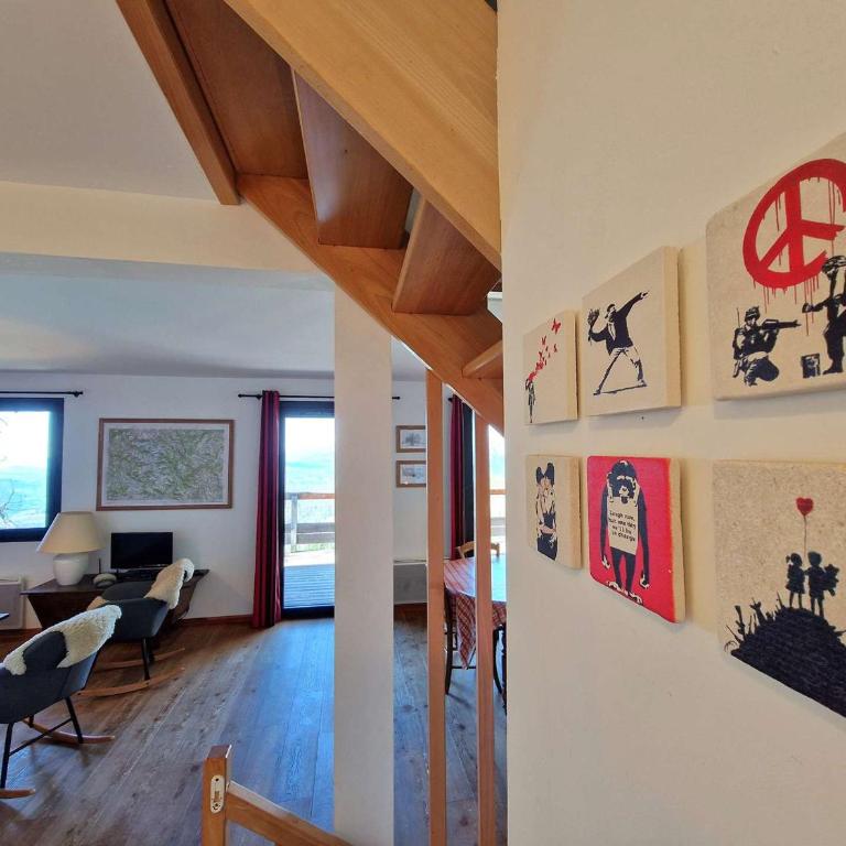 Chalet rénové pour 9 pers avec animaux admis, St Michel de Chaillol - Chalet 3 Chambres - 8
