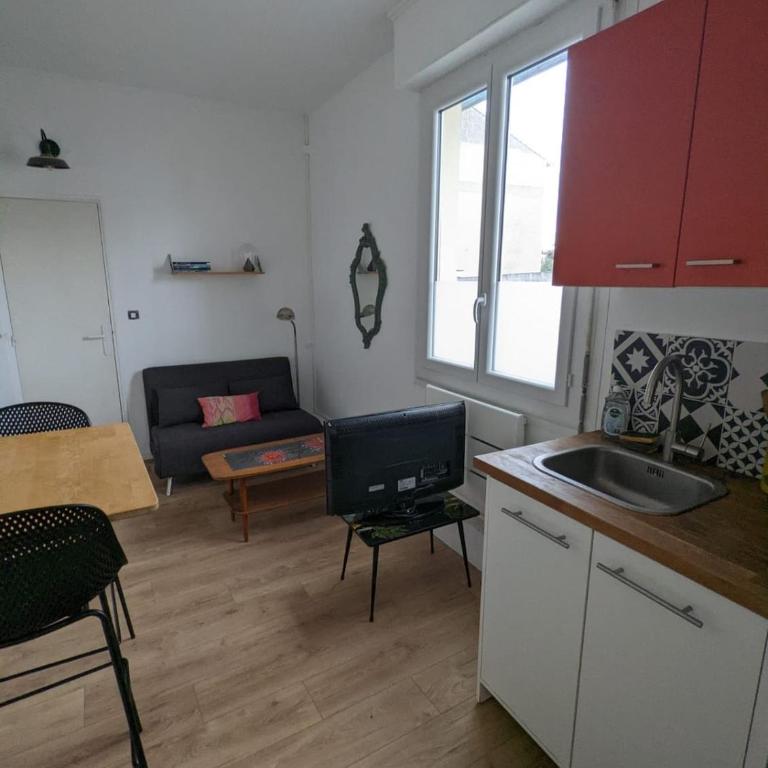 Maisonnette avec petite cour - Maison 1 Chambre - 14
