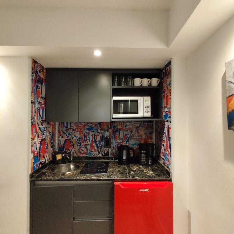 Moderno y cómodo monoambiente céntrico con amenities y SEGURIDAD 24hs - Apartamento de 1 dormitorio - 10