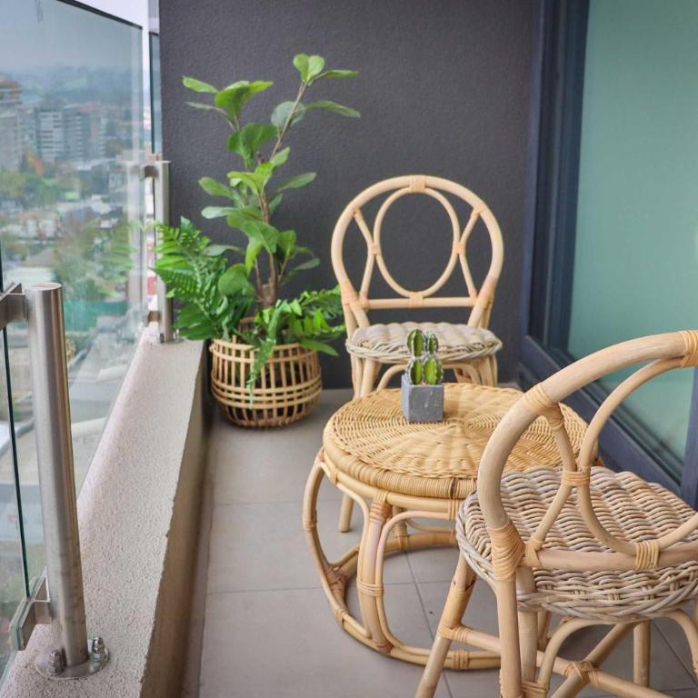 HOM I Nuevo Departamento en Nunoa Estacionamiento - Apartamento - 35