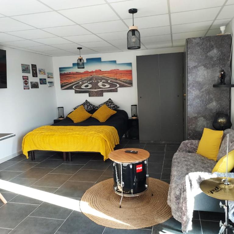 chalet 2 personnes - Maison 1 Chambre - 4