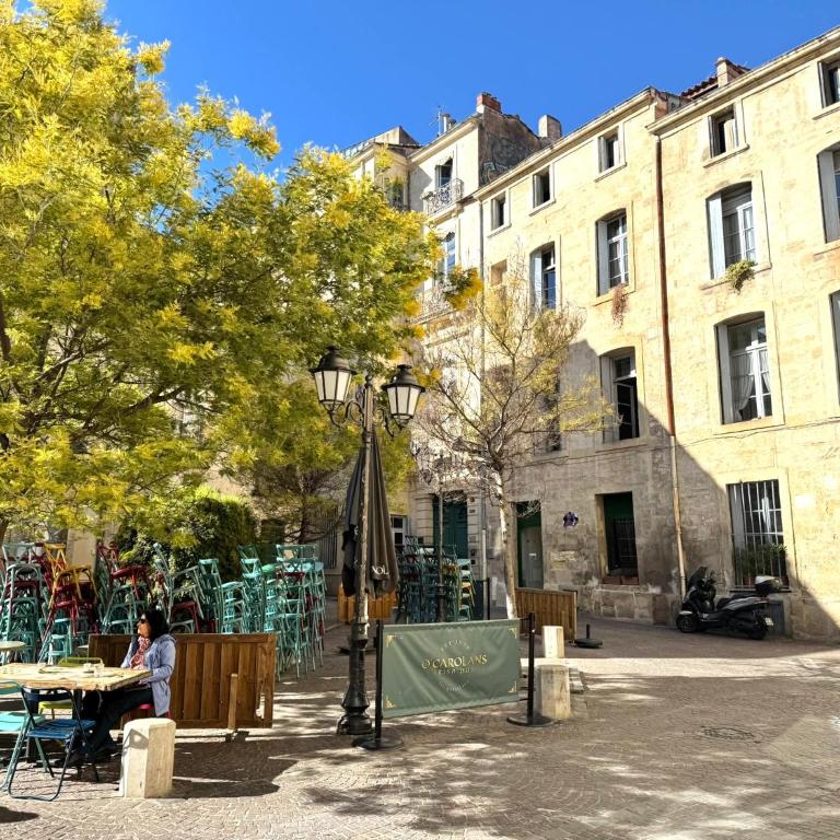 Appartement atypique 6 pers centre ville de Montpellier - Apartment mit 1 Schlafzimmer - 9
