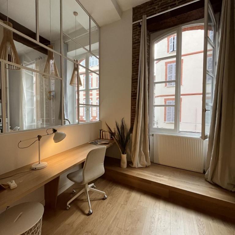 Rénovation d'architecte dans le cœur historique de Toulouse - Apartamento de 2 dormitorios - 12
