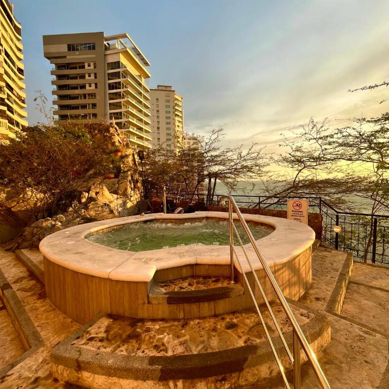 Maravillosa Vista al Mar en El Peñon del Rodadero - Apartamento de 2 dormitorios - 4