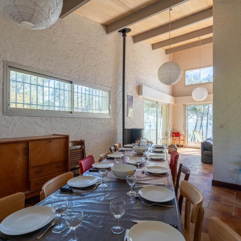 Maison familiale 5 chambres pour 14 pers, vue lac à Biscarrosse - FR-1-319-605 - Villa - 7