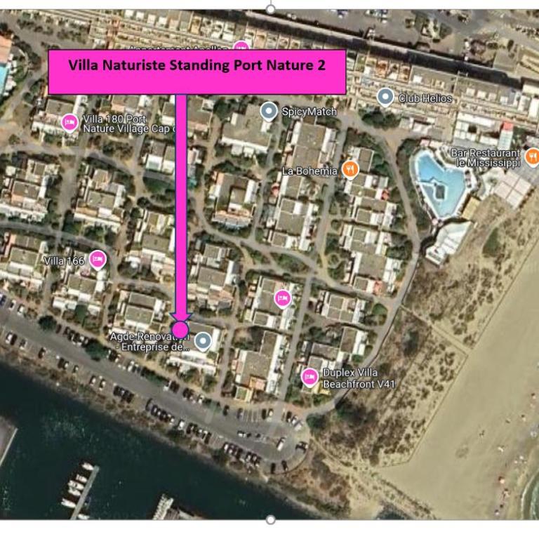 villa naturiste standing Port Nature 2 Cap d'Agde - Maison 1 Chambre - 8
