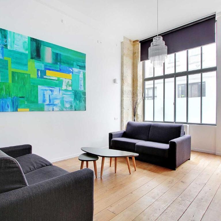 Elegant apartment - 1BR-6P- Grands Boulevards - Appartement - Rez-de-Chaussée - 1