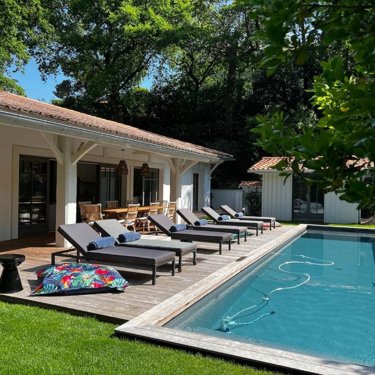 Villa Romaline - Plage Pereire - Piscine chauffée - Villa with Private Pool - 1