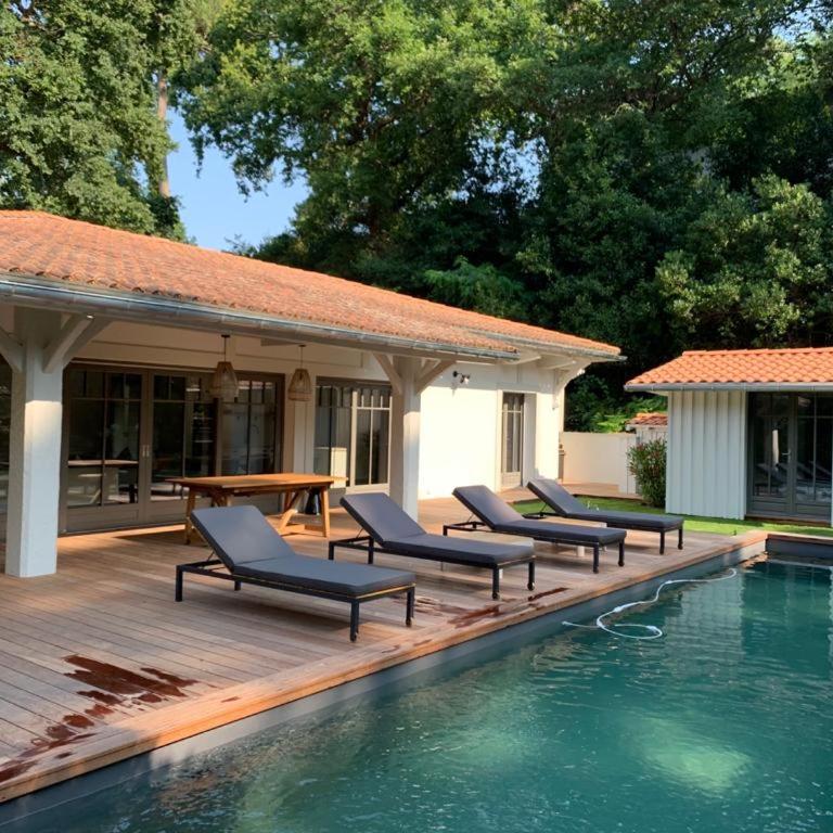 Villa Romaline - Plage Pereire - Piscine chauffée - Villa with Private Pool - 5
