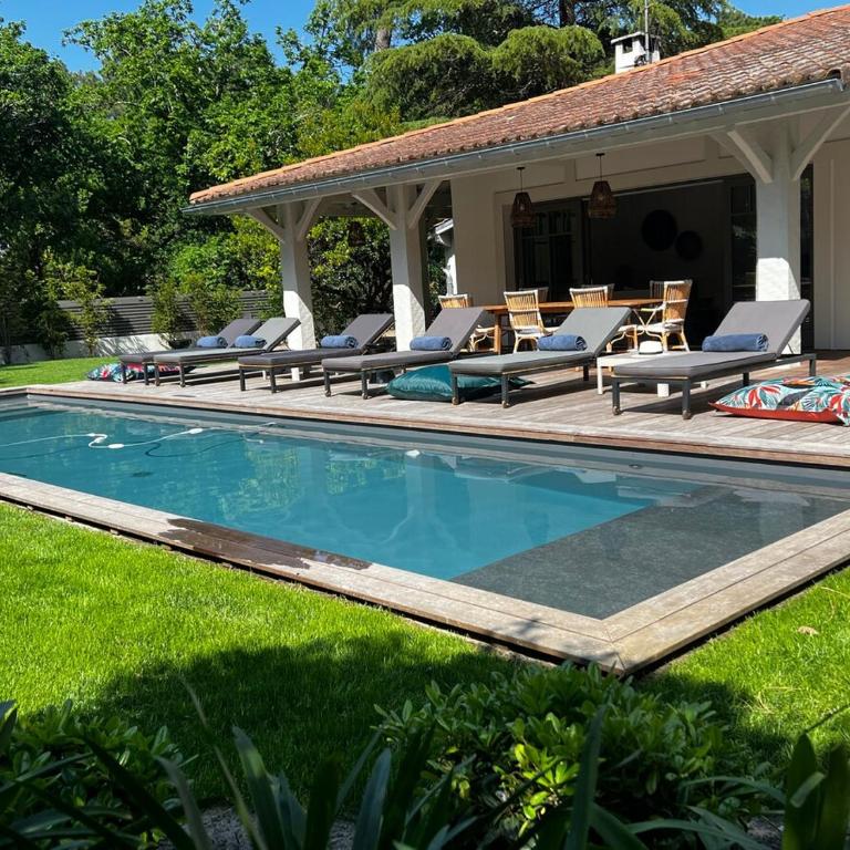 Villa Romaline - Plage Pereire - Piscine chauffée - Villa with Private Pool - 19