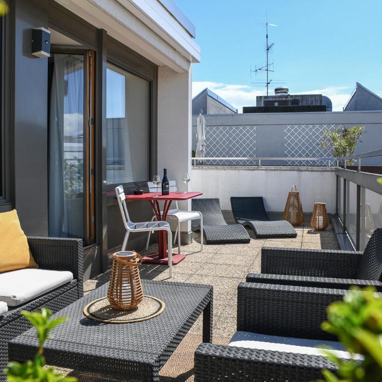 Home Swiss Hotel - Appartement avec Terrasse - 1
