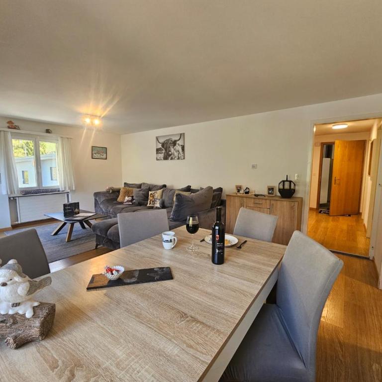 Leukerfun - Apartamento de 2 dormitorios con vistas a la montaña - 14