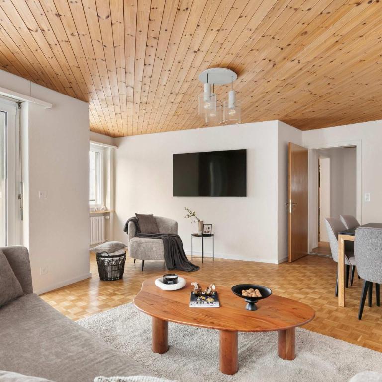 Modern Alpine Stay Terrace Central Davos - Apartment - 1
