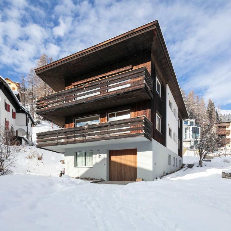 Modern Alpine Stay Terrace Central Davos - Apartment - 8