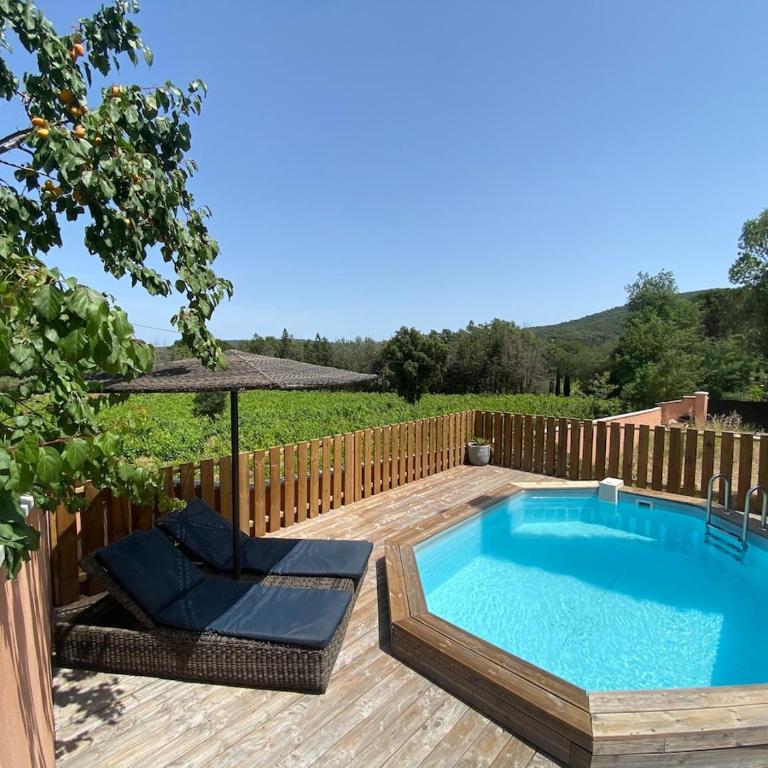 Maison de vacances vue sur les vignes, piscine, trampoline, ping pong et pétanque - Villa con 3 Camere da Letto - 1