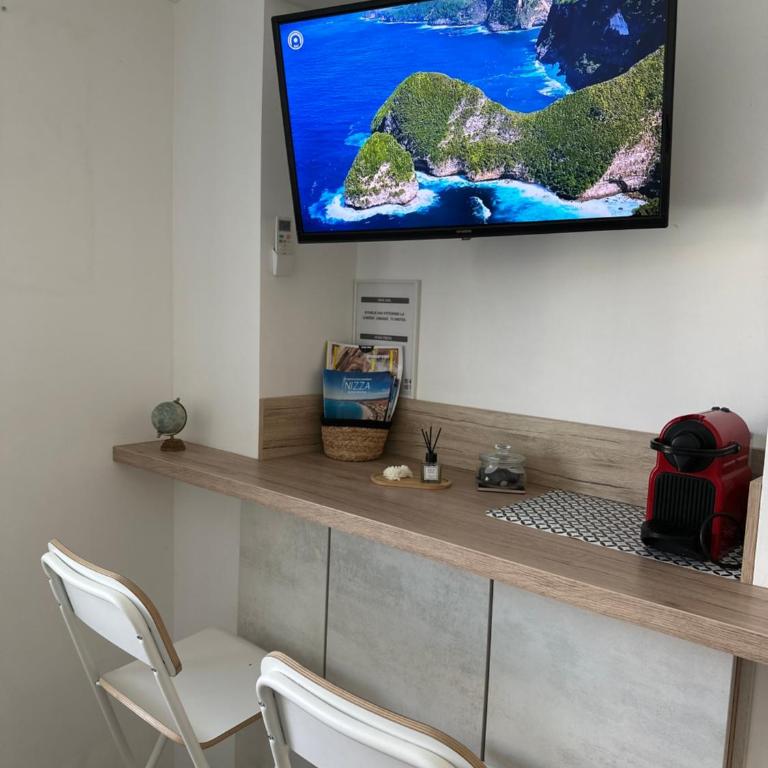 Massena Square Studio AC Old Town 5min Beach - Appartement 1 Chambre - 2