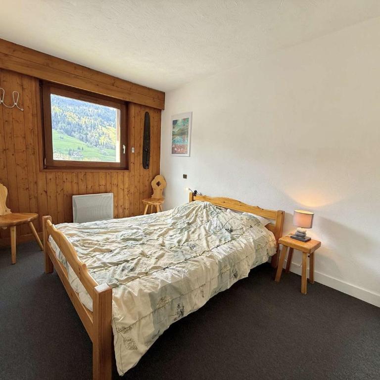 Appartement 2 pièces cabine avec balcon, proche village et pistes - Praz Sur Arly - 5 pers. - Appartement 1 Chambre - 8