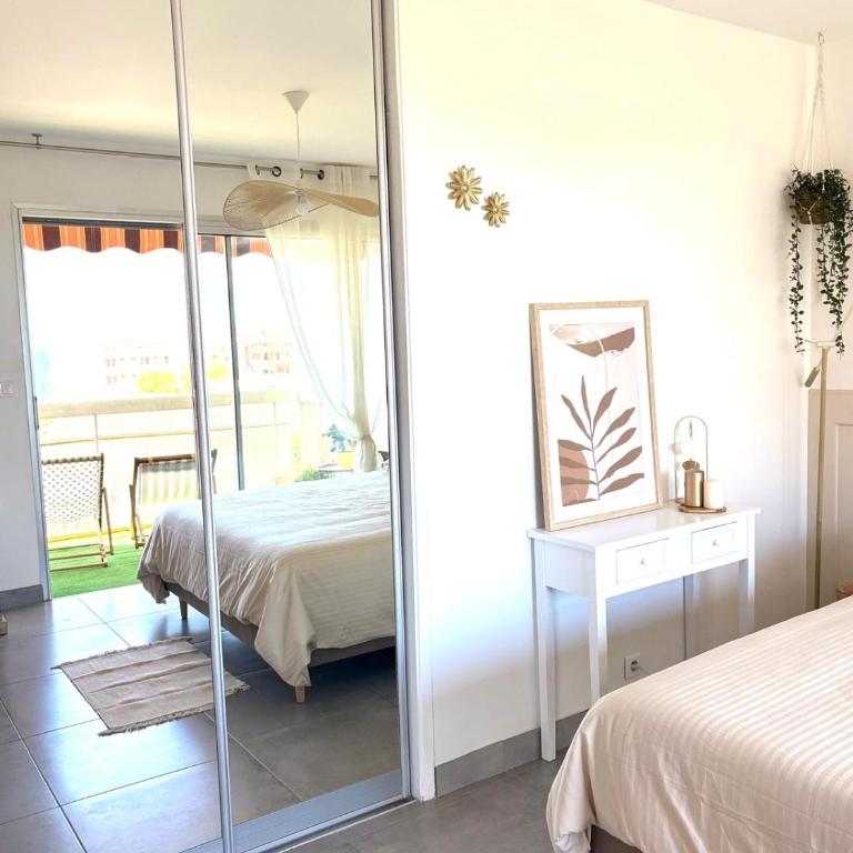 Appartement Eléa, Vue sur Mer, T1 sur Fréjus à 150m des plages - Appartamento con 1 Camera da Letto - 16