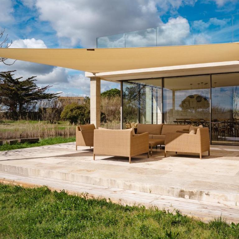 Mas du Couvin, maison d'hôtes en Camargue - Camera King con Vista Giardino - 12