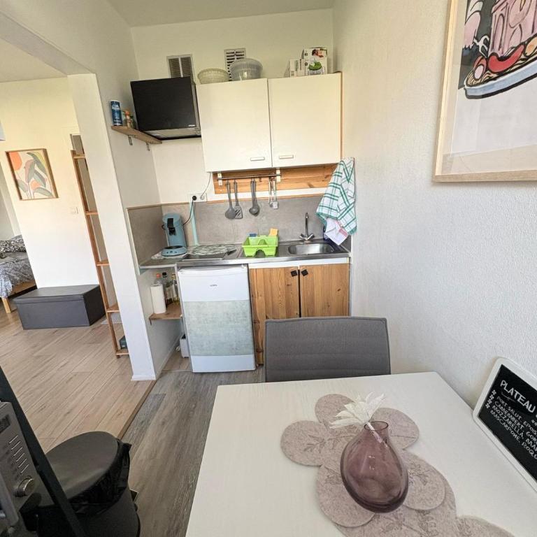 Studio RDC calme avec parking fermé près autoroute et tram C - One-Bedroom Apartment - 9