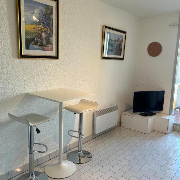 Appt t2 cabine parking privée superbe vue canal - Appartement 2 Chambres - 9