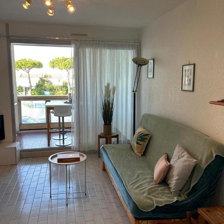 Appt t2 cabine parking privée superbe vue canal - Appartement 2 Chambres - 7