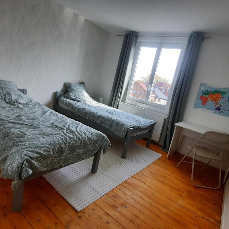 Retour de plage, balcon, 2 chambres - Apartment mit 2 Schlafzimmern - 11