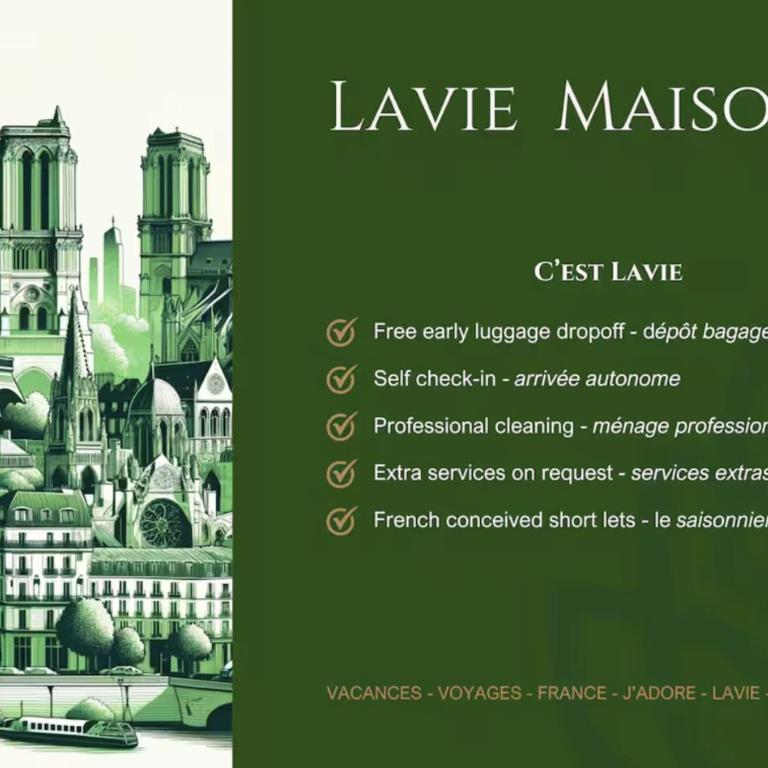 Lavie Maison Marais Sauna Hot Tub - Appartement 2 Chambres - 2
