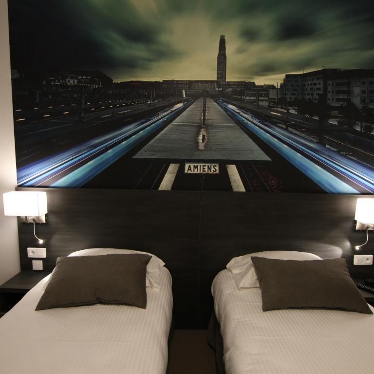 Logis Hôtel - La Chambre d'Amiens - Chambre Double ou Lits Jumeaux - 5