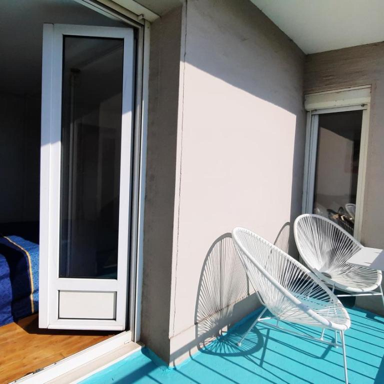 Retour de plage, balcon, 2 chambres - Apartment mit 2 Schlafzimmern - 8