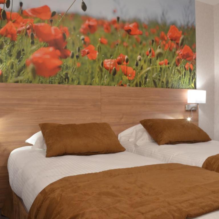 Logis Hôtel - La Chambre d'Amiens - Chambre Double ou Lits Jumeaux avec Balcon - 10