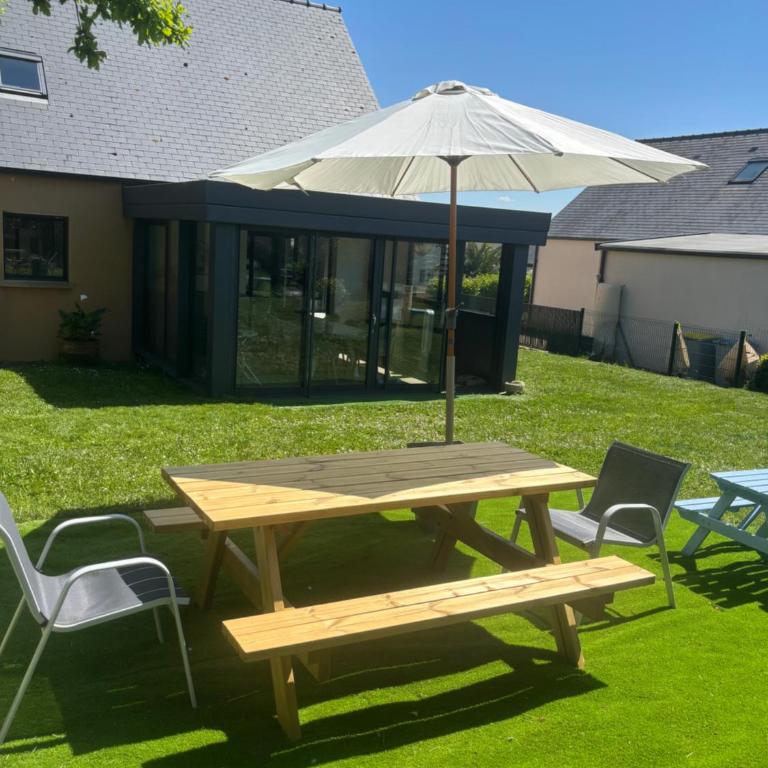 Charmante maison centre-ville Perros-Guirec Wifi - Maison 4 Chambres - 55