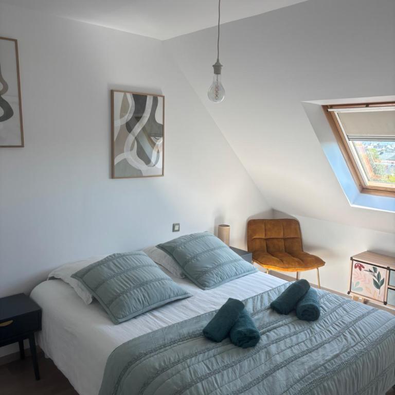 Charmante maison centre-ville Perros-Guirec Wifi - Maison 4 Chambres - 58