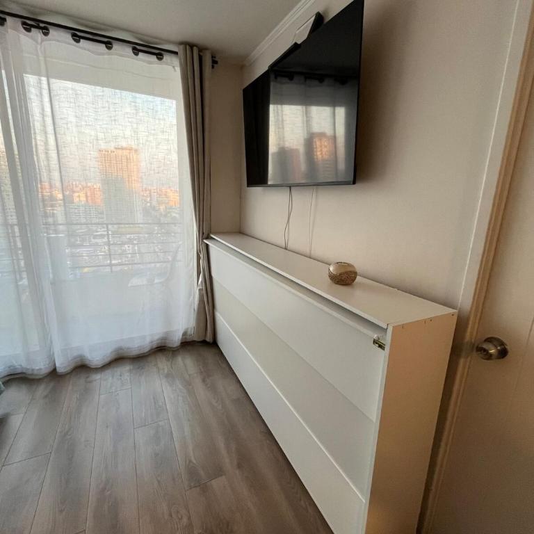 Acogedor departamento en Estación Central con Balcón y WIFI - Apartamento de 2 dormitorios - 6