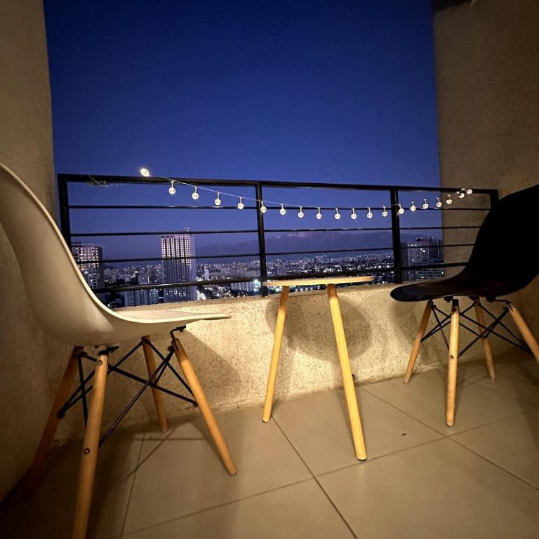 Acogedor departamento en Estación Central con Balcón y WIFI - Apartamento de 2 dormitorios - 7