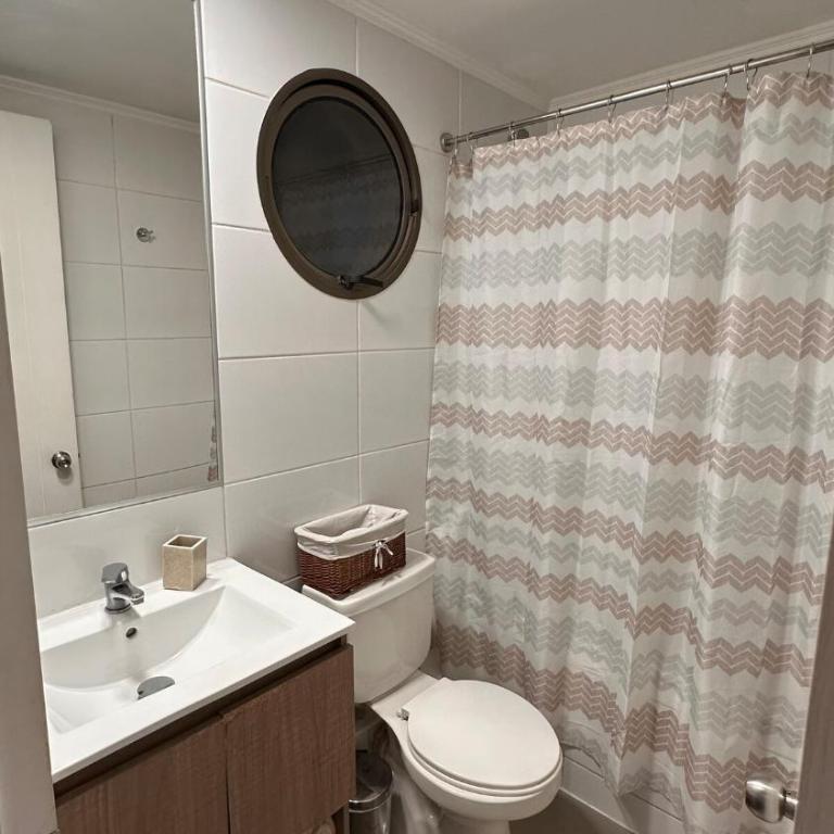 Acogedor departamento en Estación Central con Balcón y WIFI - Apartamento de 2 dormitorios - 12