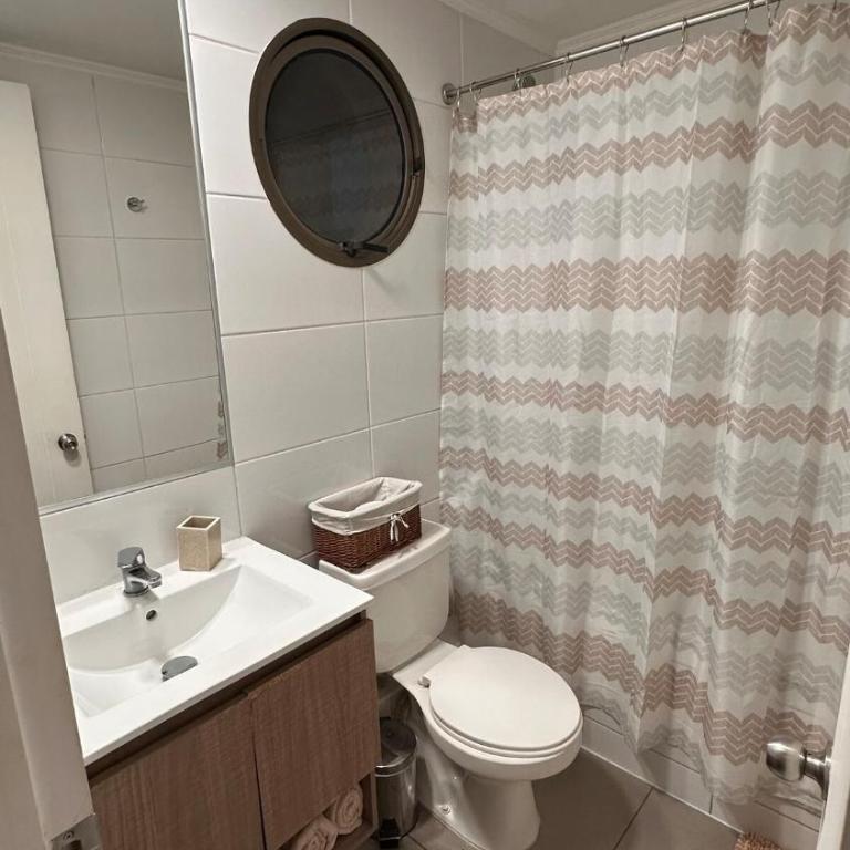 Acogedor departamento en Estación Central con Balcón y WIFI - Apartamento de 2 dormitorios - 20