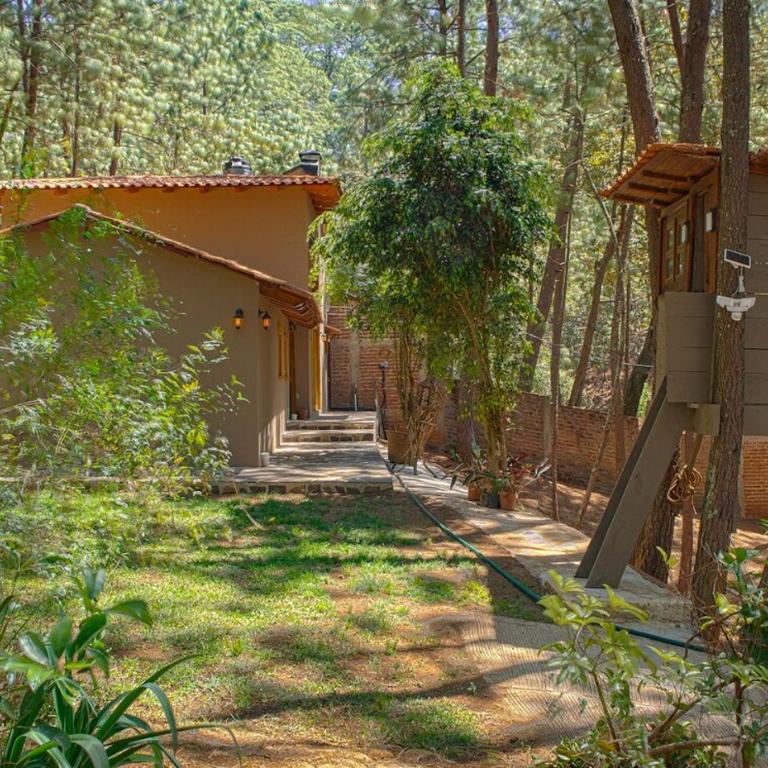 Chateaux de mi Sierra Encantada - Cabaña privada y acogedora de 3 habitaciones en Mazamitla, Jal para 10-13 Personas - Casa de 3 dormitorios - 29