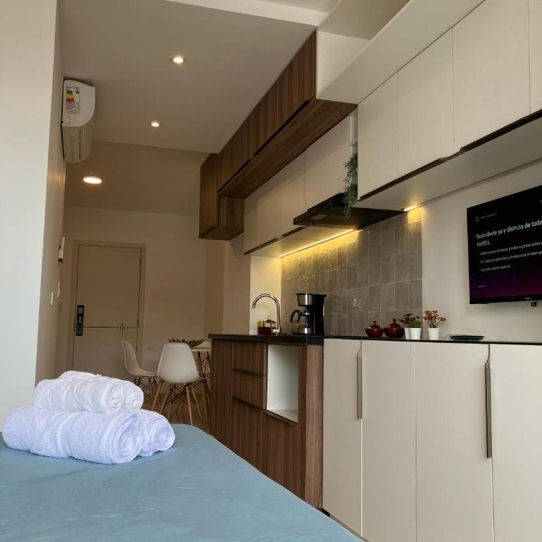 Modern Apartment with Rooftop Pool - Apartamento de 1 dormitorio - 38