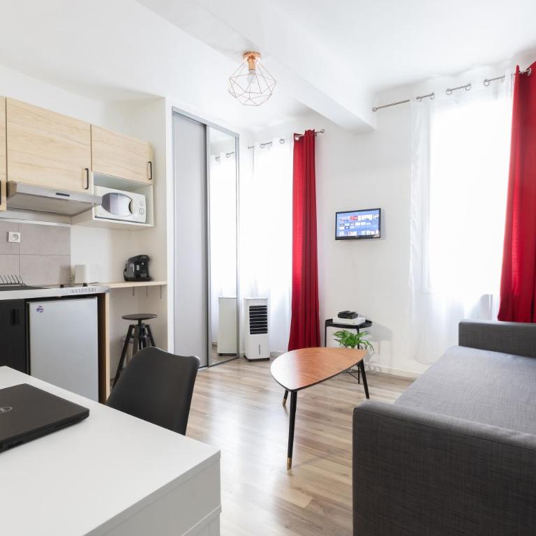 Le Cézanne - Studio Hypercentre - Wifi - Train station - Deluxe Apartment mit 1 Schlafzimmer und Stadtblick - 1