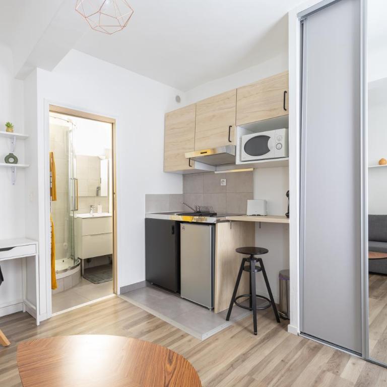 Le Cézanne - Studio Hypercentre - Wifi - Train station - Deluxe Apartment mit 1 Schlafzimmer und Stadtblick - 11