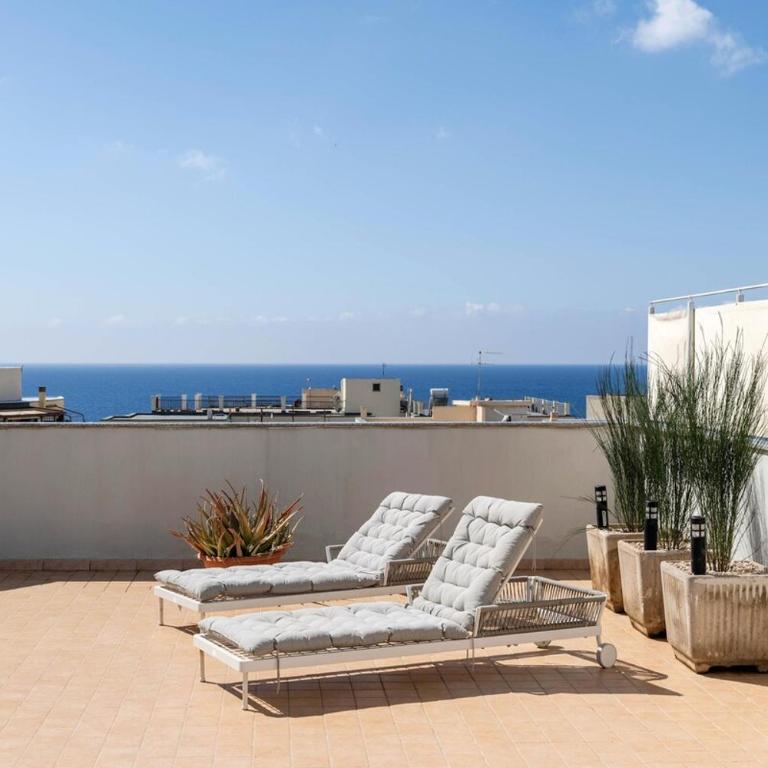 Attico in centro con terrazze vista mare - Three-Bedroom Superior Apartment - 17